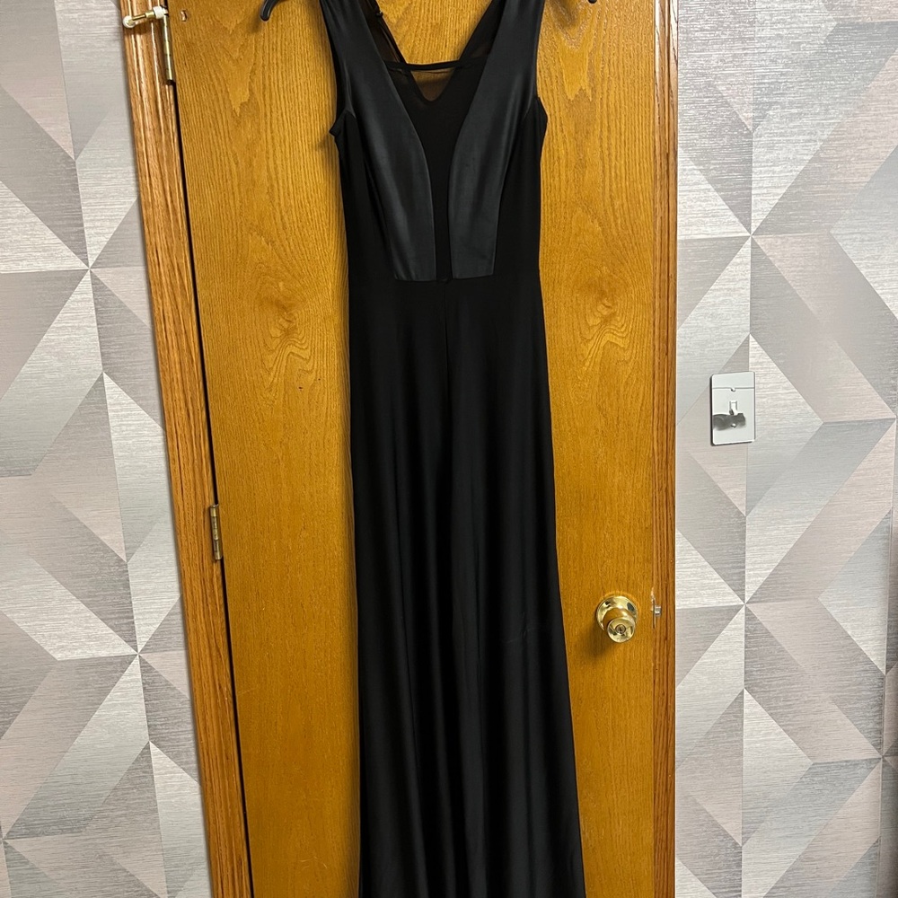 Elegant Black Evening Gown